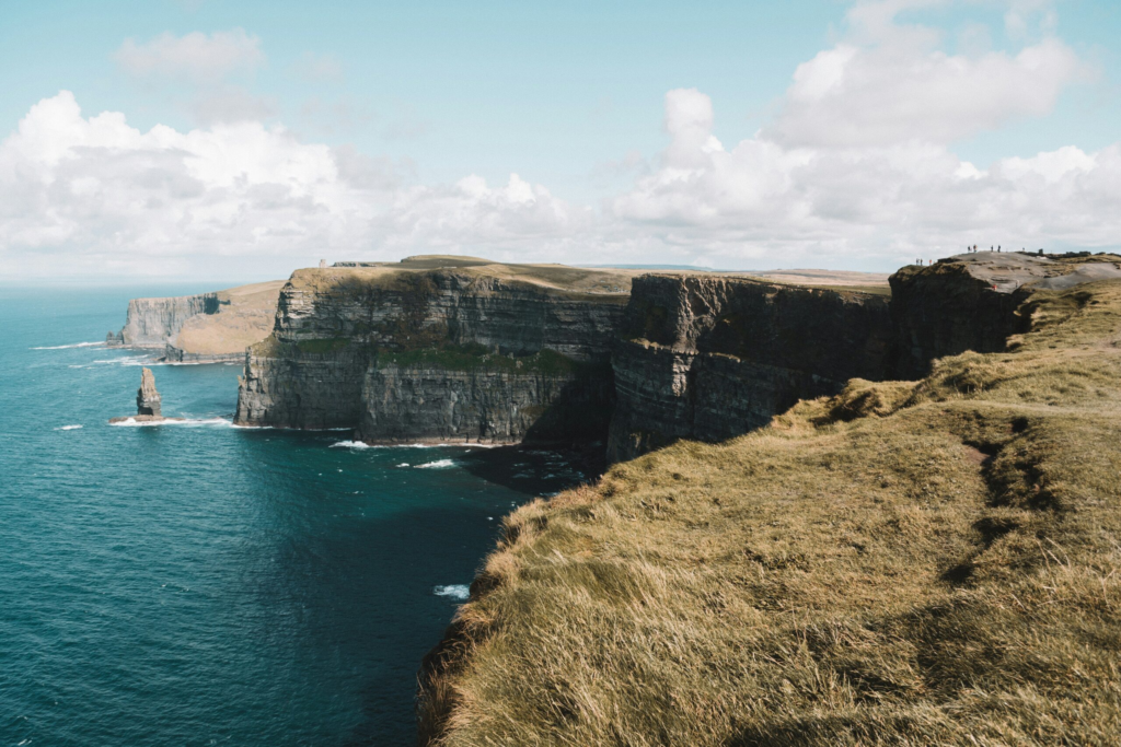 View of the Cliffs of Moher in Ireland